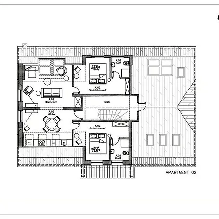 Attic Forelle With Panoramic River Views *